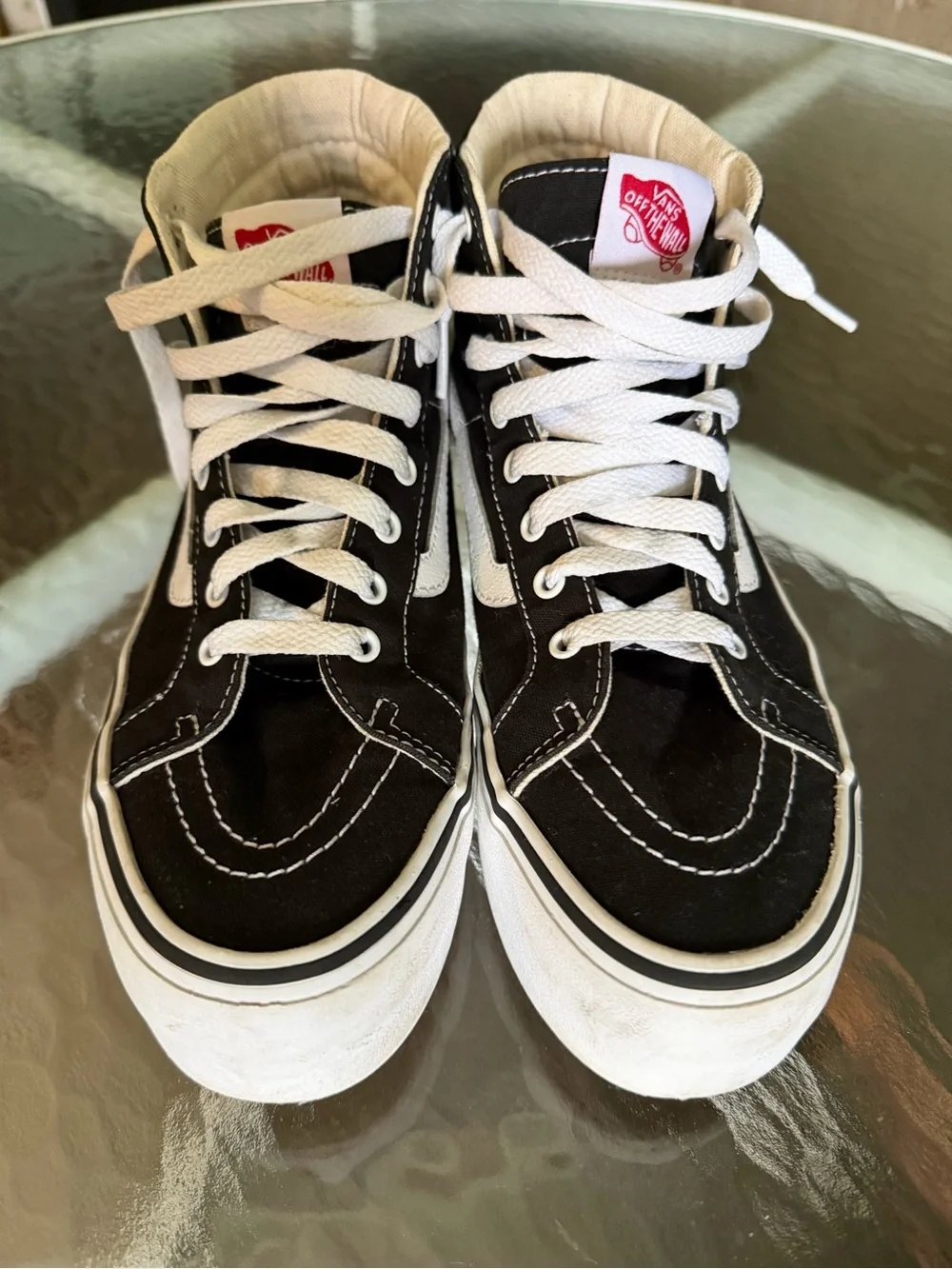 Women’s size 9.5 vans High-Top Platform Sneakers shoes
